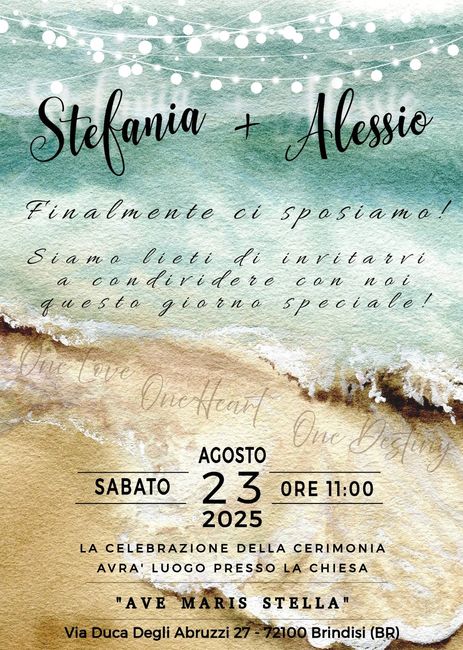 Scrivici la tua data di nozze 📅 - 1