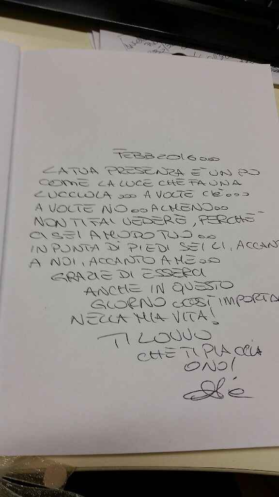 Due righe alle mie testimoni - 1