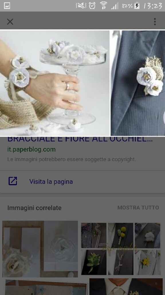 Bracciali damigelle e bottoniere! !! - 4