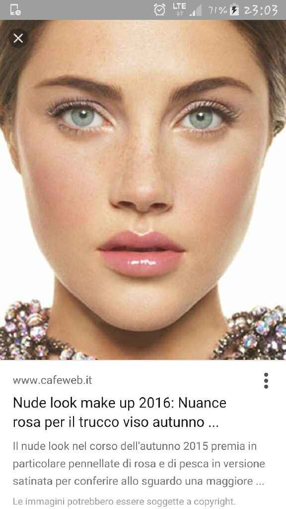 Trucco nude look - 3