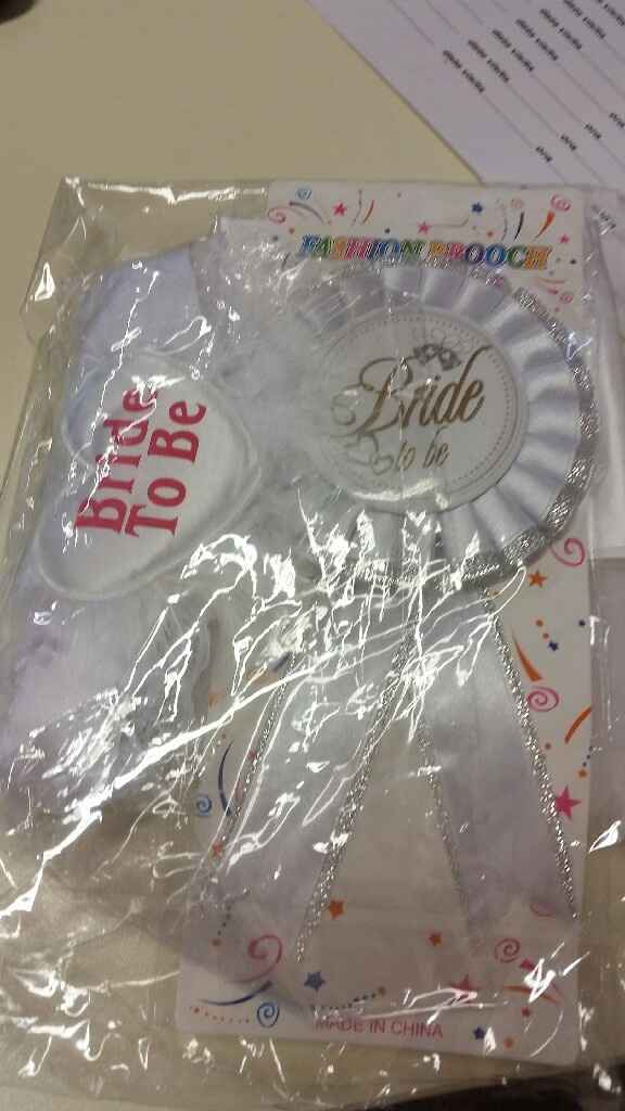 Arrivato il mio kit nubilato !! - 1