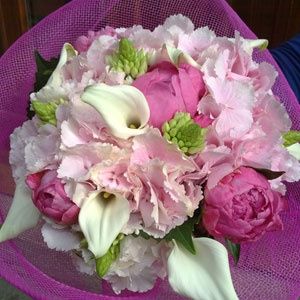 bouquet con calle
