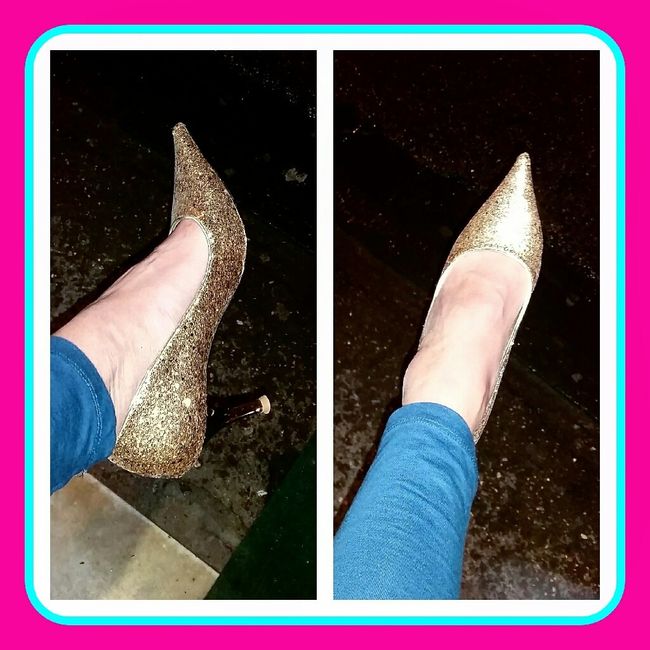 Scarpa sposa oro! - 1