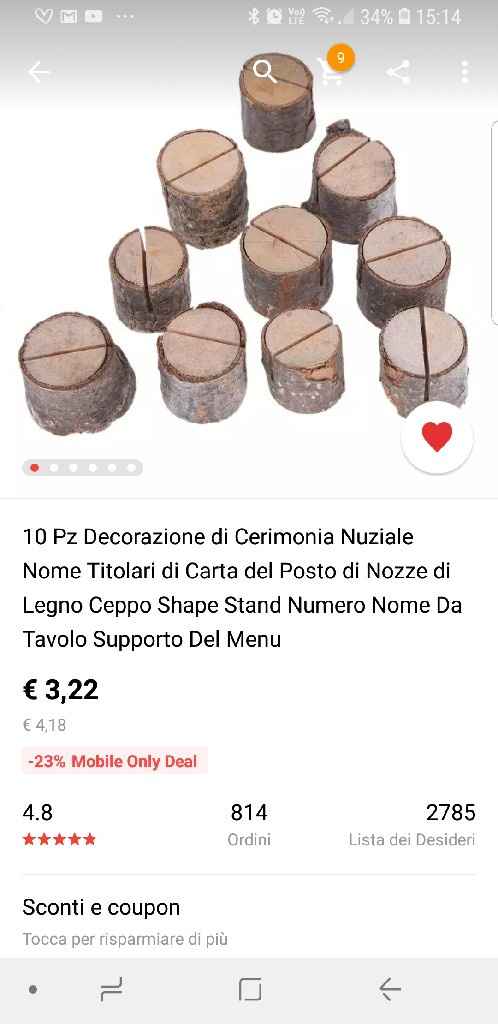 Idee segnaposti rustici - 1