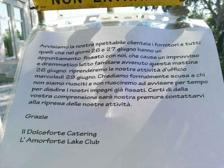 Abbiamo perso le speranze...... - 1