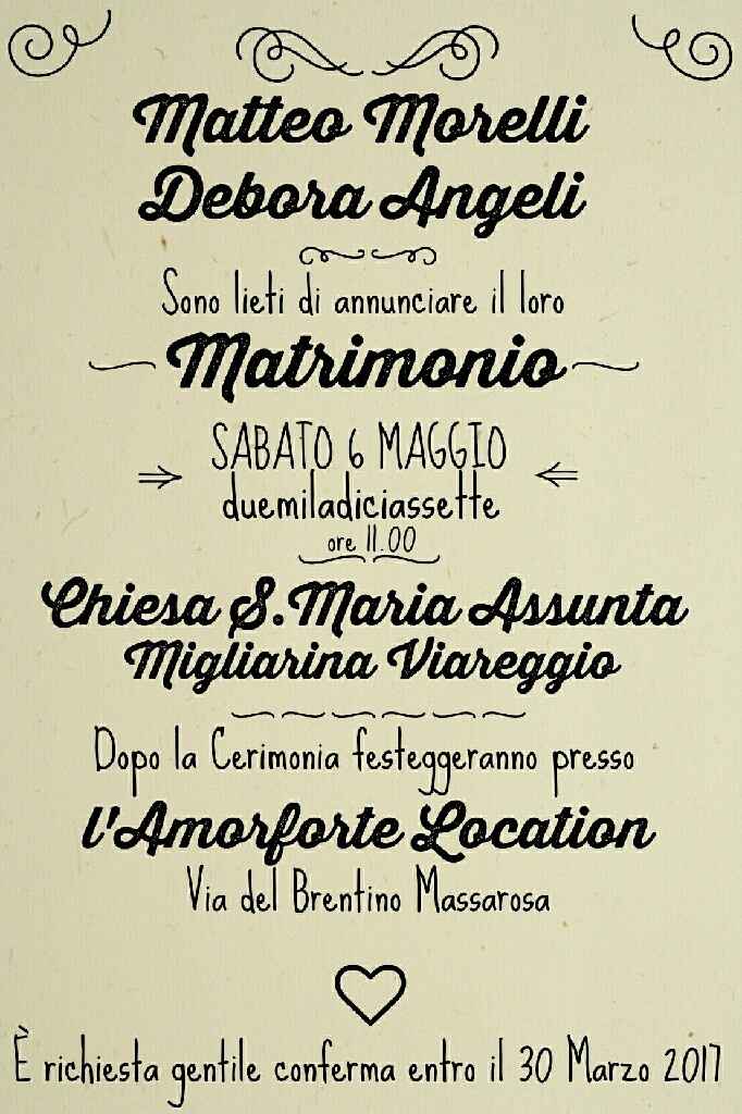 Piccolo pensiero!!!!!!! segnaposto..... - 2