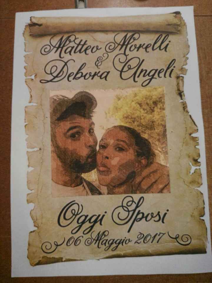 Locandina matrimonio pronta..... - 1