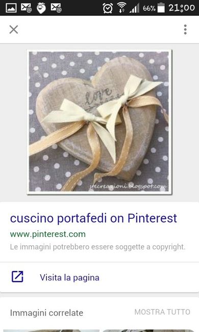 Idee per il "portafedi" - 1