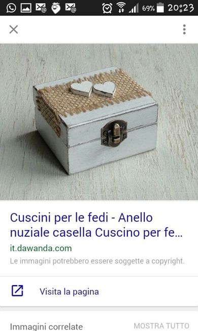 Idee per il "portafedi" - 2