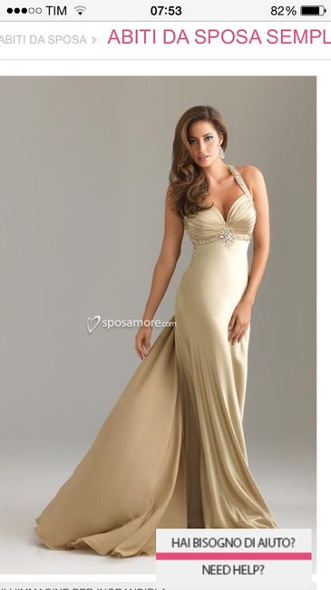 L'abito dei sogni delle sposine 2015 - 1