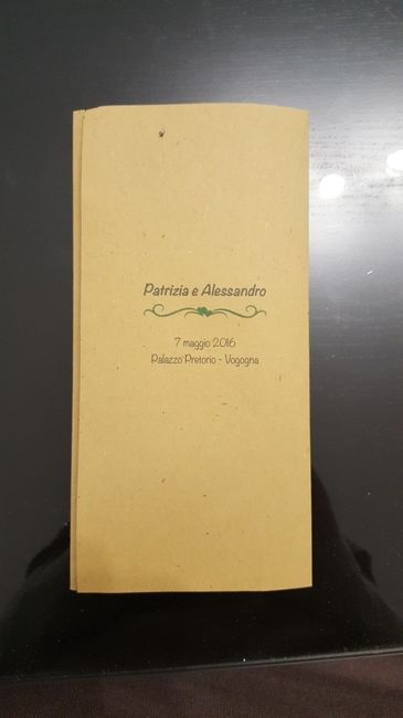 Libretto piegato