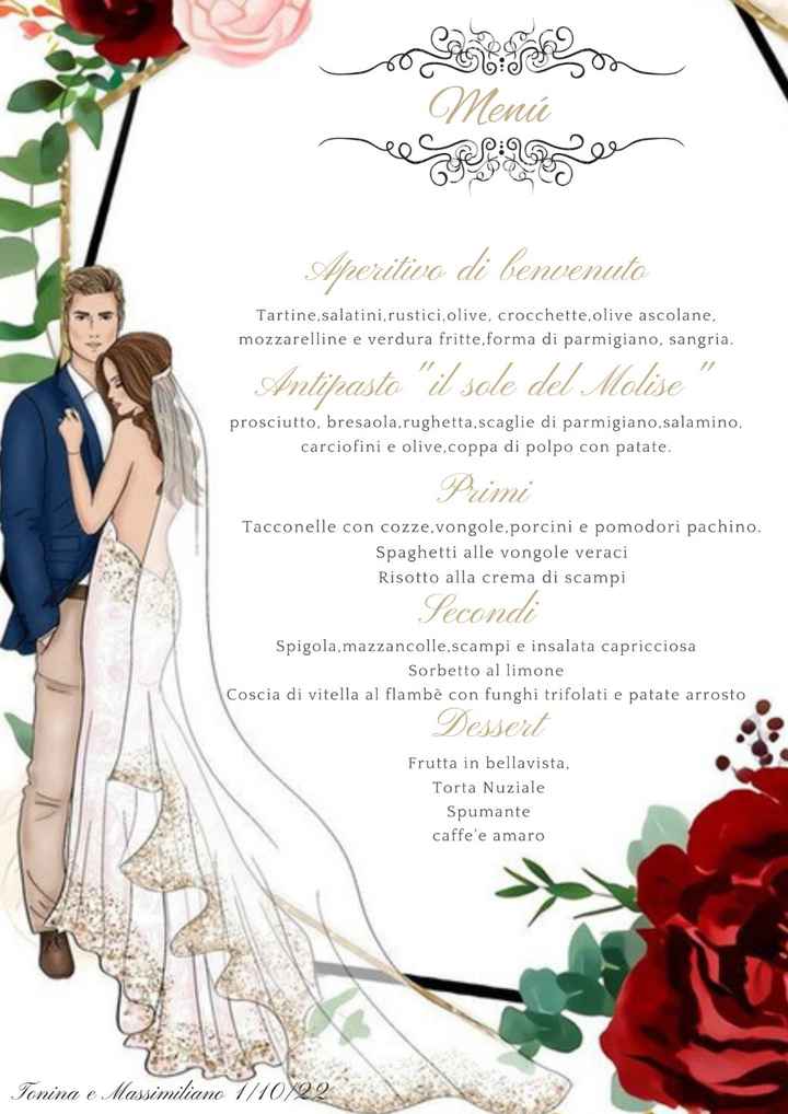 Segnaposto ai tavoli - 1