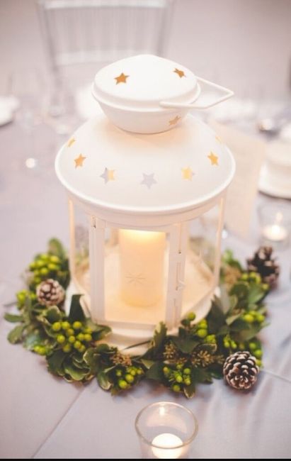 Centrotavola idee - matrimonio invernale - 2