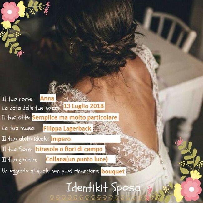 Ecco il mio Identikit ;)