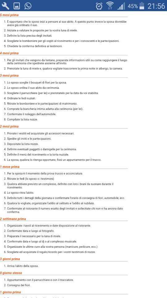 Organizzazione. - 2