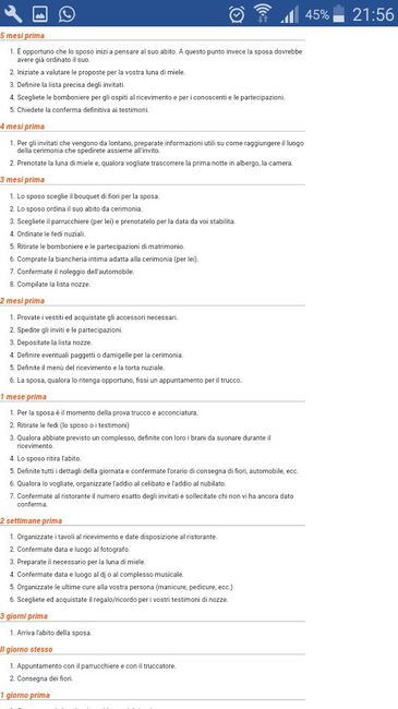 Organizzazione. - 2