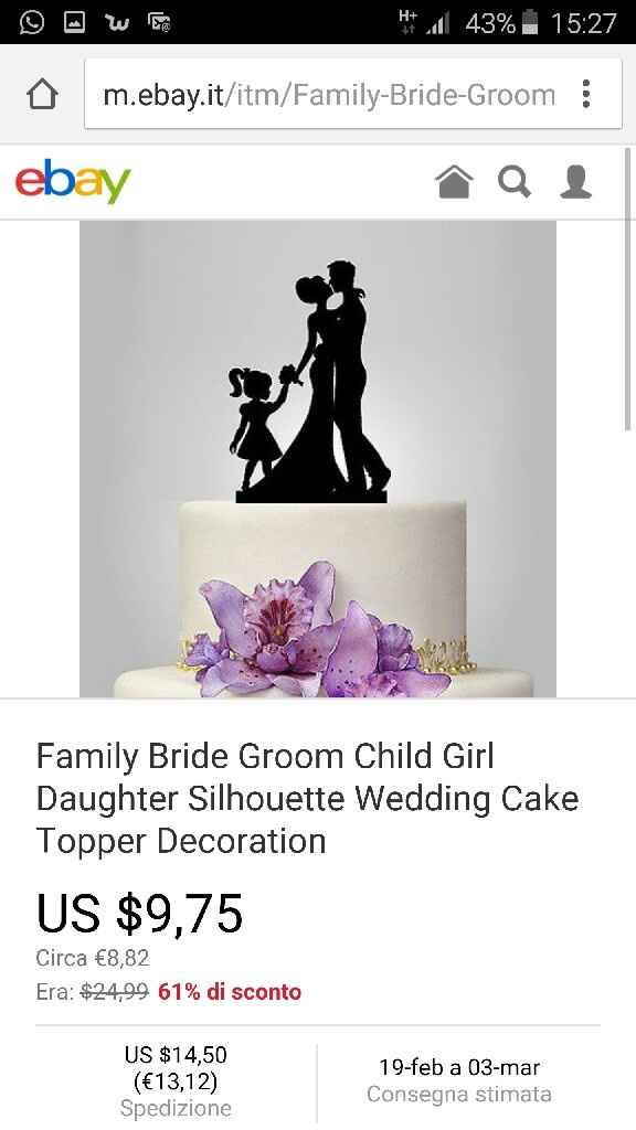 Cake topper - 2