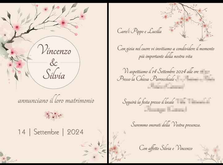 Inviti matrimonio fai da te - 1