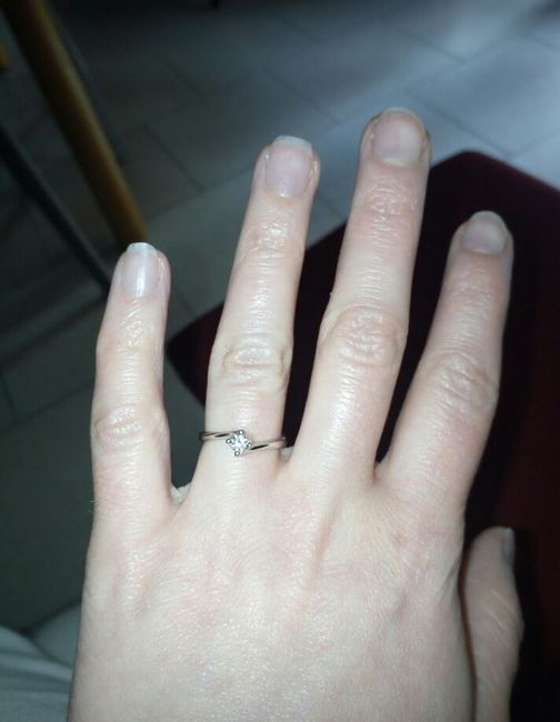 Mi fate vedere il vostro anello della proposta?? 7