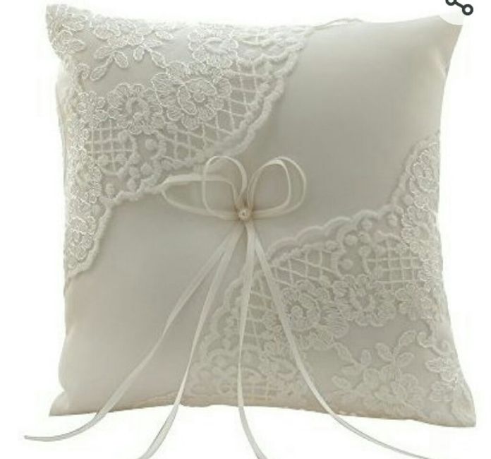 Cuscinetto porta fedi💕 - 1