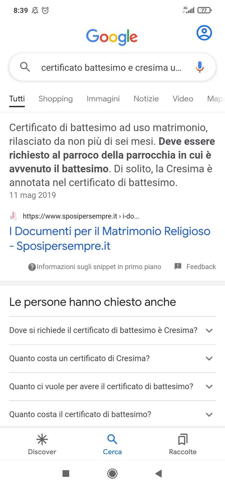 crisi corso prematrimoniale - 1