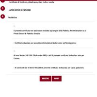 Certificato contestuale comune di Roma - 1