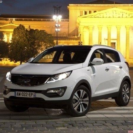 Kia sportage bianca