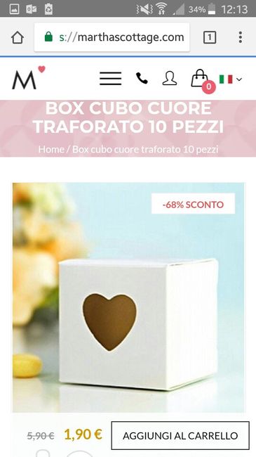 Scatole porta confetti - 1