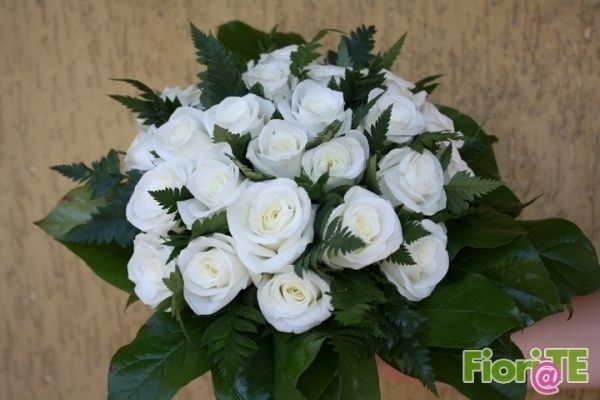 bouquet rose bianche