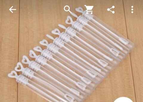 Bigliettino bolle di sapone - 1