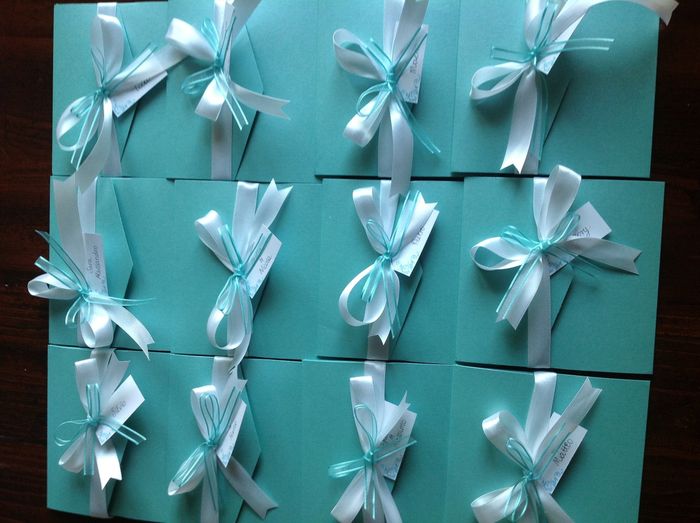 Partecipazioni color Tiffany