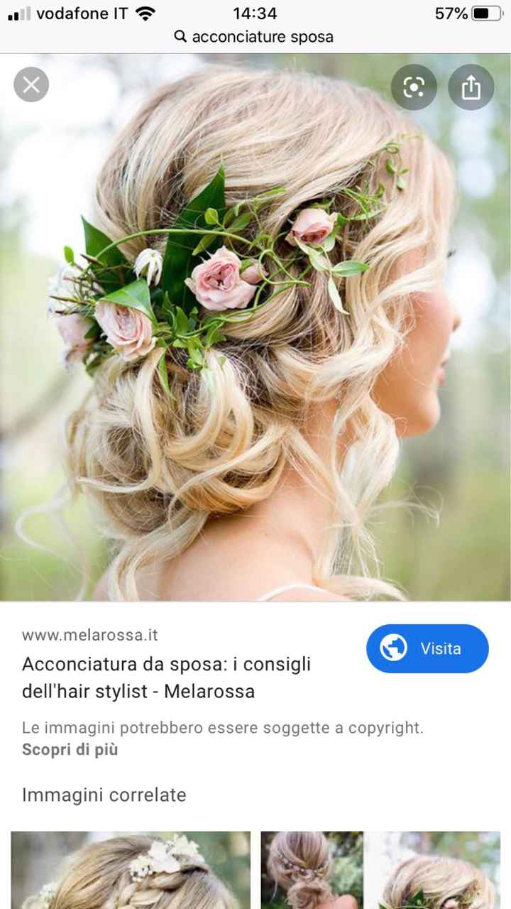 Come porterai i capelli il giorno delle nozze? - 1
