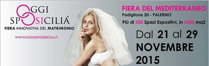 Fiere ed eventi sposi sicilia novembre/dicembre 2015 - 1