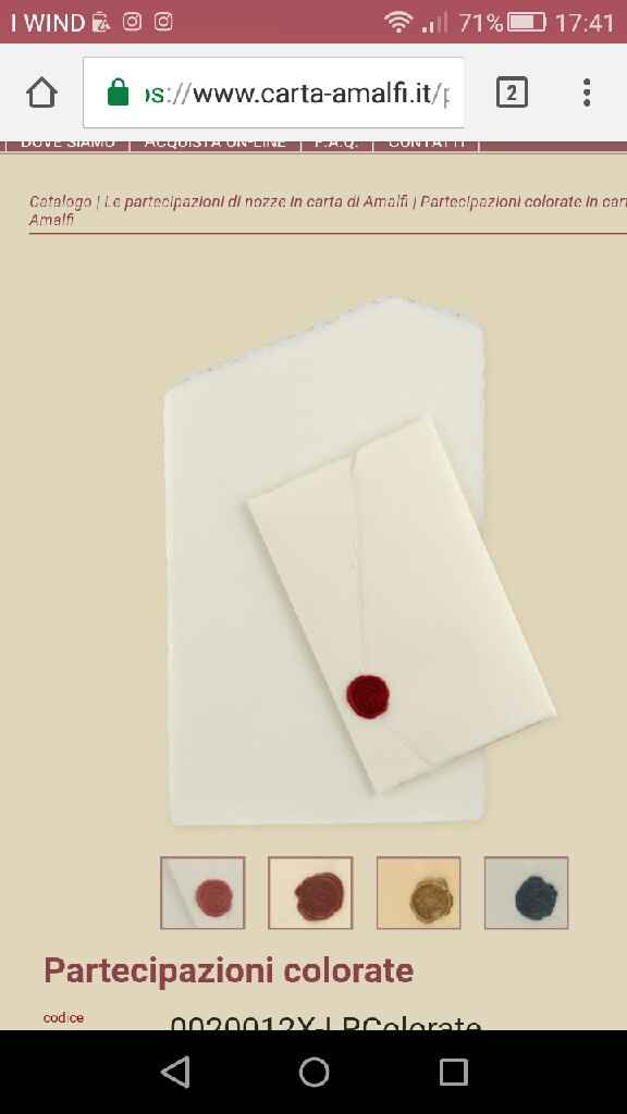 Partecipazioni ordinate - 1