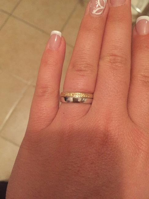 Fedi oro bianco e giallo - 1