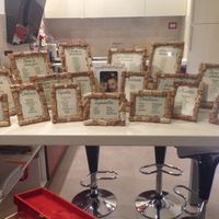 Tema vino!!! rivestire una cornice con tappi!!! sos - 2