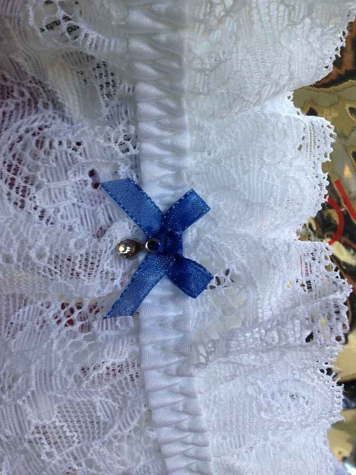 Giarrettiera e cake topper presii - 2