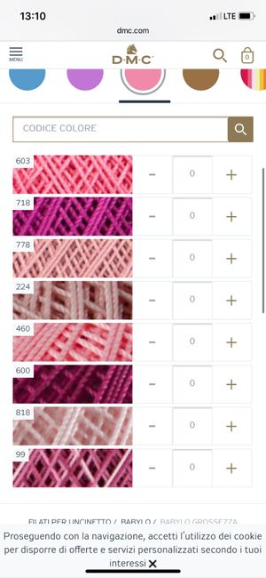 Cercasi filo di cotone rosa delicato 3