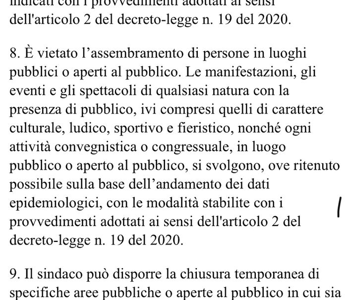 da luglio 2020 in poi - chi non intende rimandare 1