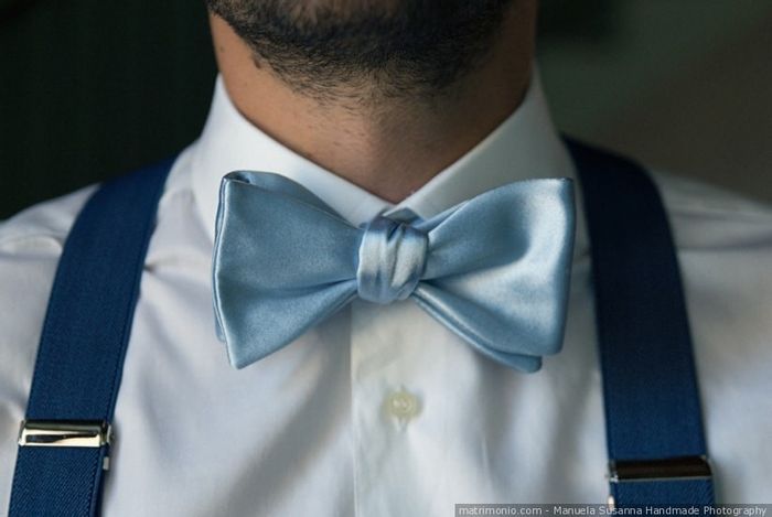 Accessorio sposo: bianco o colorato? 3