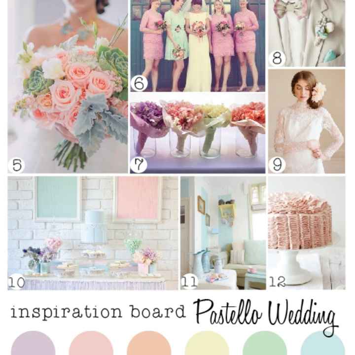 Scegli la palette di colori delle tue nozze - 1