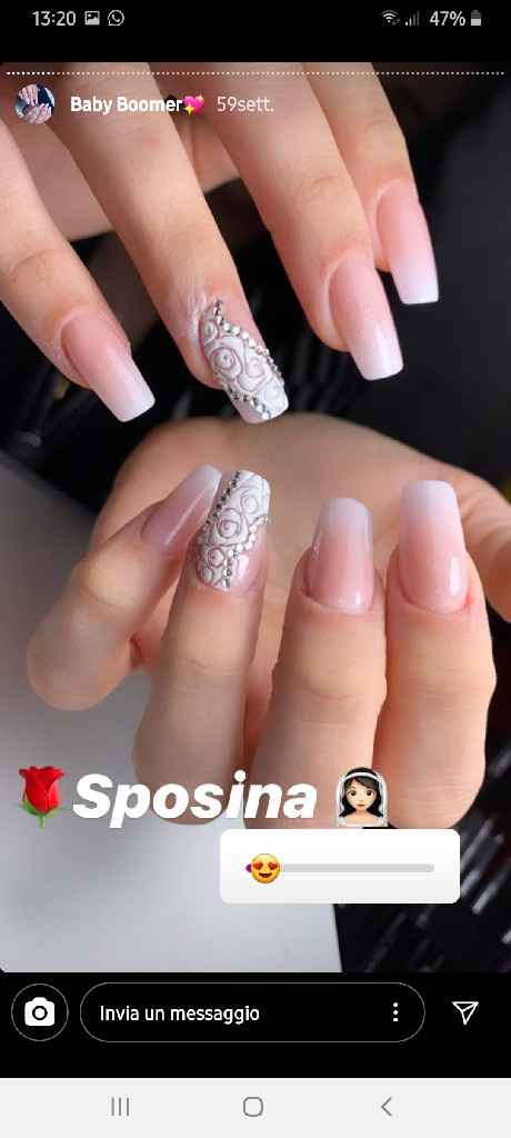 Nail art sposa - 1