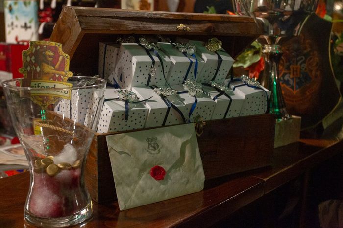 Le bomboniere sono un vero tesoro.