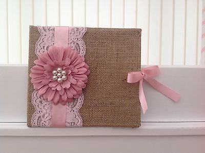 GUEST BOOK SHABBY CHIC