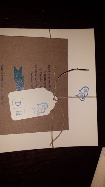 partecipazione confezionata