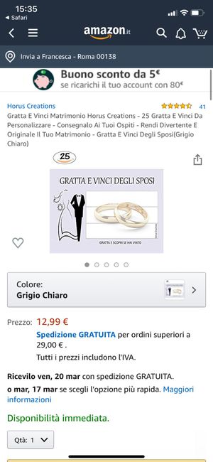 Gratta e vinci sposi 1