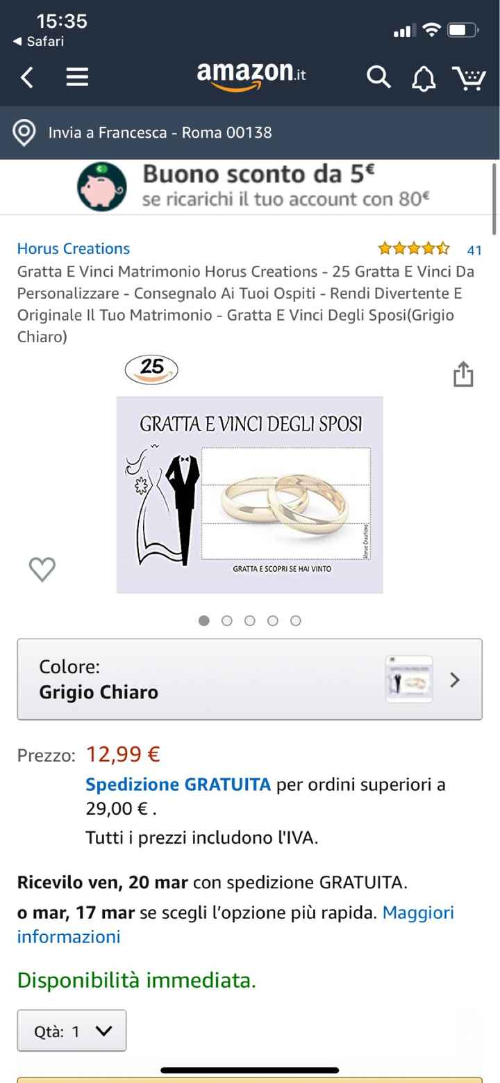 Gratta e vinci sposi - 1