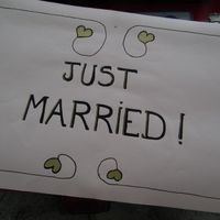 Just married