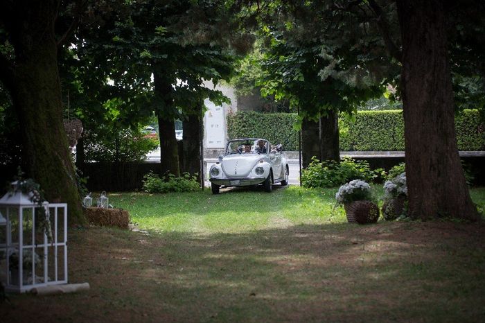 Arrivo sul maggiolone