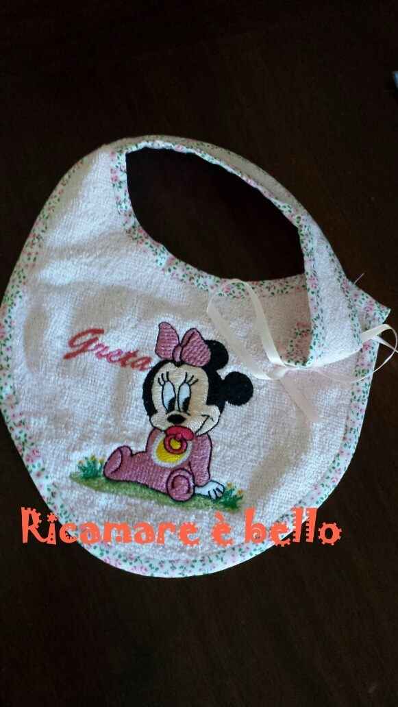 Bavaglino Minnie per la nostra piccola